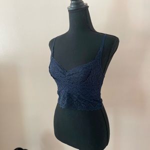 Navy blue bralette